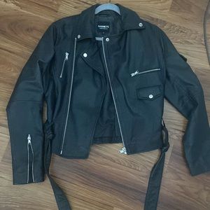 BARNEYS 100% leather Moto jacket